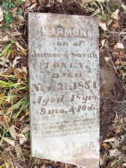 Harmon Toney 1836 1854 Mémorial Find a Grave