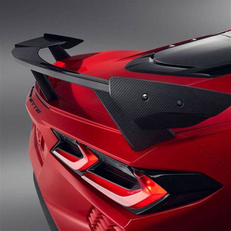 Oem Factory C8 Carbon Fiber High Wing Spoiler