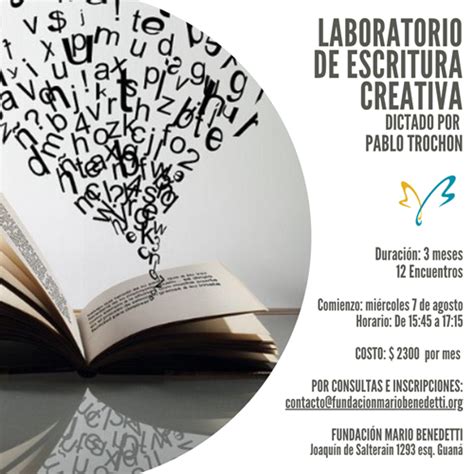 Laboratorio de escritura creativa Fundación Mario Benedetti