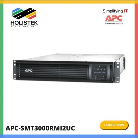 Apc Smart Ups Line Interactive 3kva Rackmount 2u 230v 8x Iec C13 1x Iec C19 Outlets