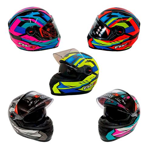 Capacete Moto Fechado Gtx Fox Fw Culos Fum V Rias Cores Auto Equip