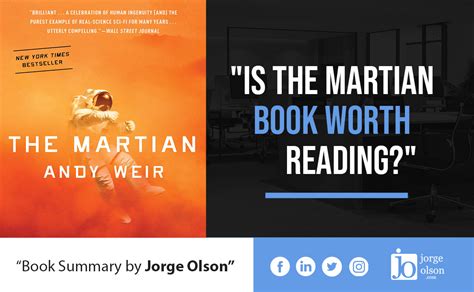 Book Review: Is The Martian Book Worth Reading? - Jorge Olson