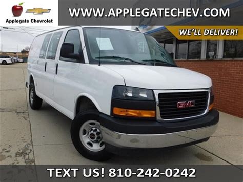 Pre Owned Gmc Savana Cargo Work Van Regular Wheelbase In