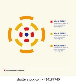 Radial Diagram Template Stock Vector (Royalty Free) 414197740 ...