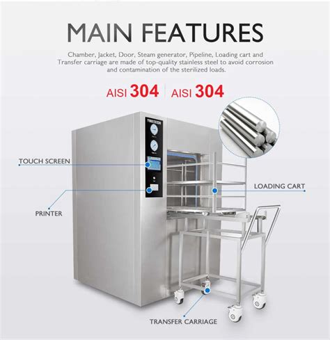 Pulse Vacuum Pressure Steam Sterilizer Ybo Technologies Co Ltd