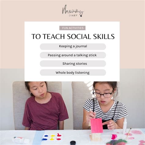 15 Fun Activities to Teach Social Skills | Mommy Diary