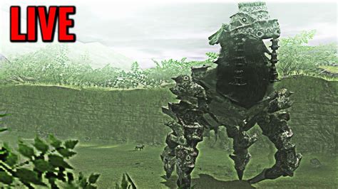 Live Jogando Shadow Of The Colossus Vers O Preview Youtube