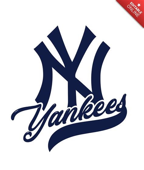 New York Yankees Logo Template Free Design Template