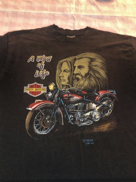 Vintage motorcycle t-shirt - Gem