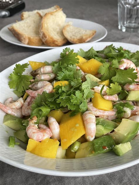 Ceviche Med R Kor Mango Och Avocado