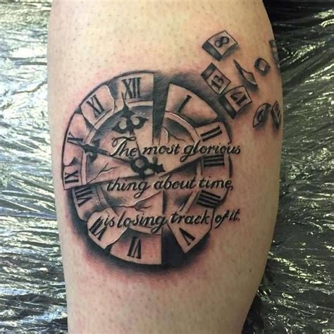 34 best Broken Clock Tattoo images on Pinterest | Broken clock tattoo ...