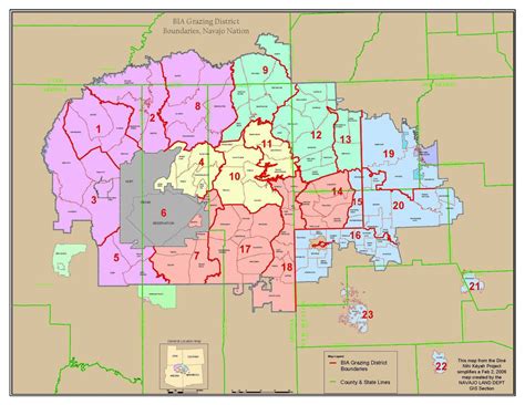 map of the navajo reservation 5