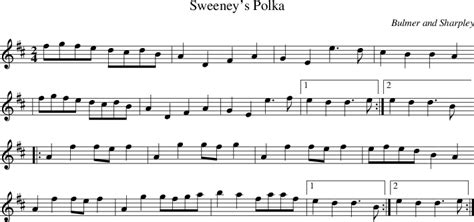 Sweeneys Polka On Folk Tune Finder