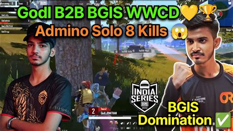 Godl B B Bgis Wwcd Admino Solo Kills Godlike Domination Youtube