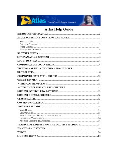 /Atlas_guide by Valencia College - Issuu