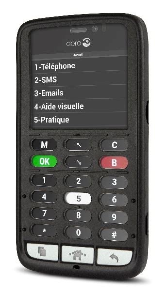 Doro C Un Smartphone Pour Les Personnes Aveugles Et Malvoyantes