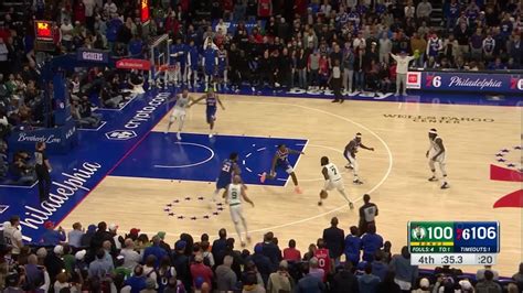 [Highlight] Jaylen Brown hits a ridiculous three pointer to bring the ...