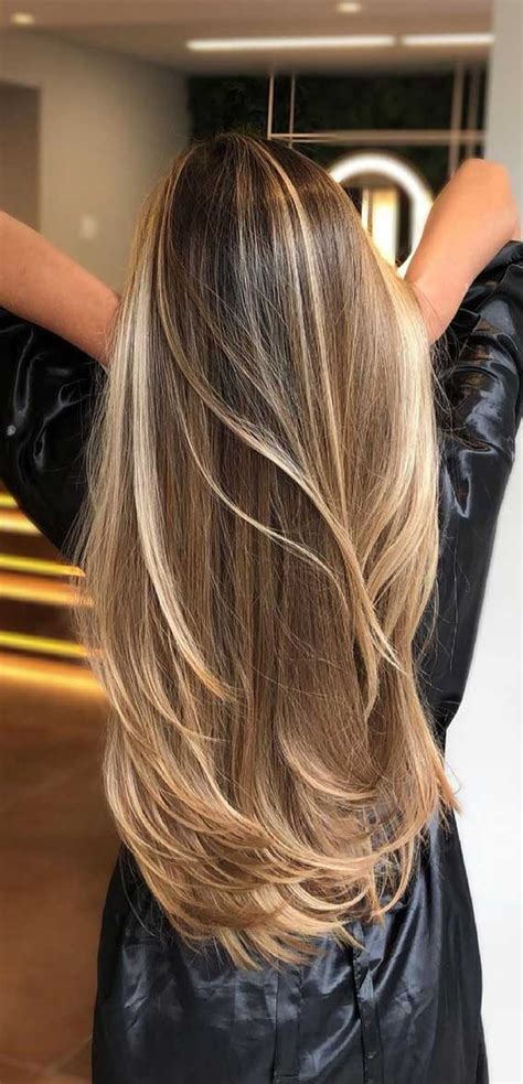 50 Trendy Hair Colors To Wear In Winter Brunette Hair With Mixing Shades Of Blonde
