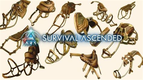 Saddles in Ark Survival Ascended: All types and their crafting recipes