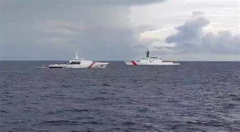 PH US Coast Guards Conclude Joint Search And Rescue Drills Off Bataan