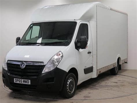 Vauxhall Movano Low Loader L3 125ps Luton Van For Sale 2016 65 Plated