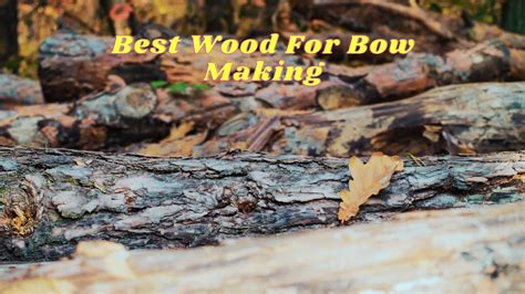 Best Wood For Bow Making Archery Explained