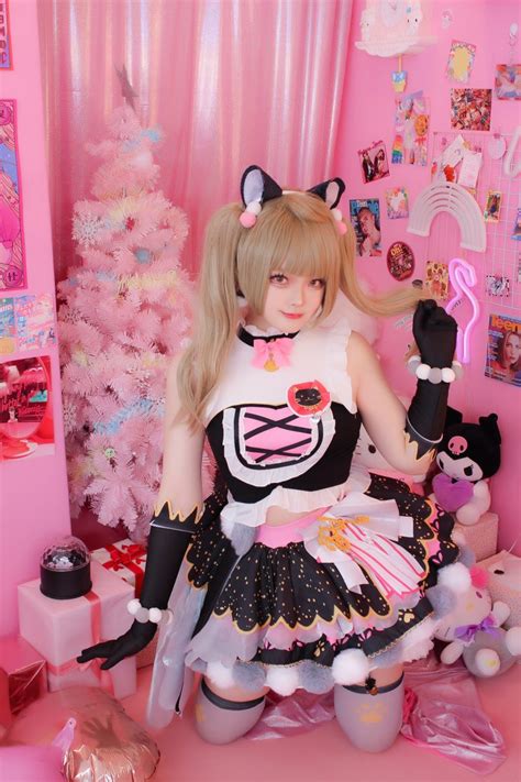 🌸채 유리🌸 On Twitter 【コスプレcosplay】 Love Live 南 ことり 💗キャット·ツインテール💗🐈🐈‍⬛