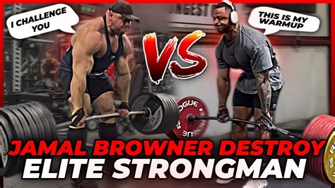 Jamal Browner New Deadlift Record 21 Yo Lifts 505kg1113lbs From The