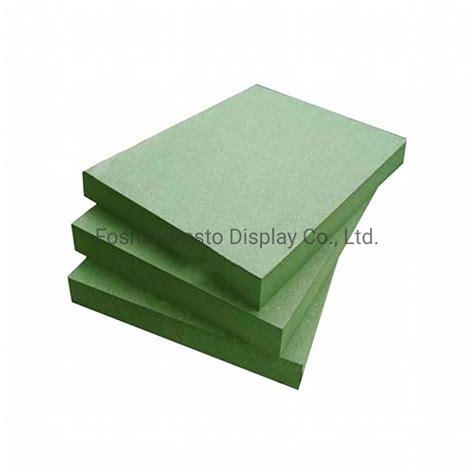 China Factory High Density Water Moisture Resistance Green Hmr Mdf In