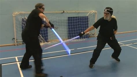 Star Wars Fans Battle In Uk Lightsaber Combat Championship Bbc News