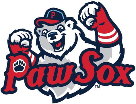 pawtucket red sox logo primary logo international league aaa il