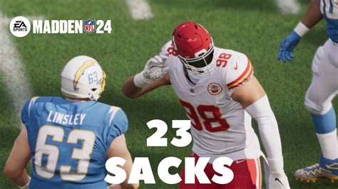 Madden 24 Franchise Career Mode Defensive End DE Breaking The Season