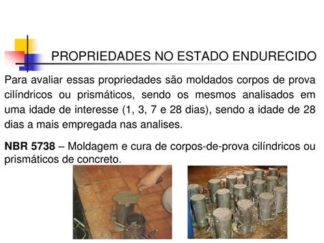 PPT PROPRIEDADES NO ESTADO ENDURECIDO PowerPoint Presentation Free