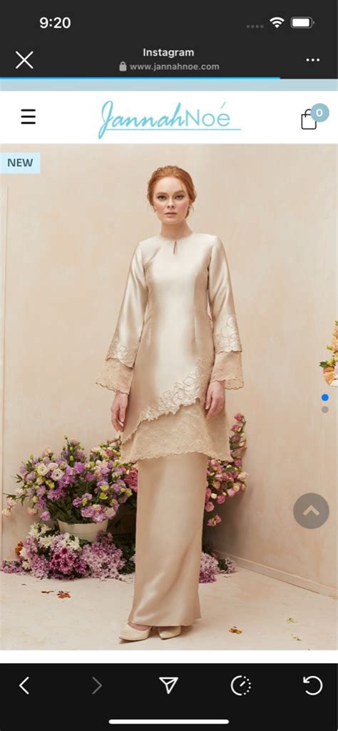 Rent Jannahnoe Ilana Kurung Bride Series Women S Fashion Muslimah