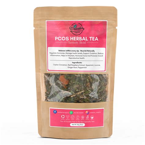 Pcos Herbal Tea Celestia Organics