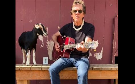 Goat Helps Kevin Bacon Perform Beyonce's 'Heated'