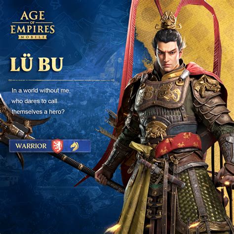 age lu bu  legendary figure   annals  chinese history