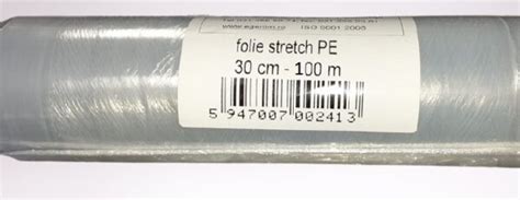 Folie Stretch PE Alimentara 30 Cm X 100 M 6 Role Bax Egerom