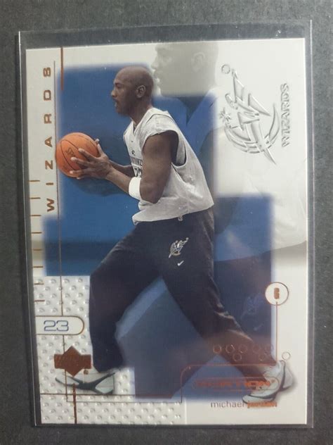 2001 02 Michael Jordan Upper Deck Ovation 90 Wizards HOF EBay