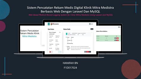 Sistem Pencatatan Rekam Medis Digital Klinik Mitra Medistra Berbasis