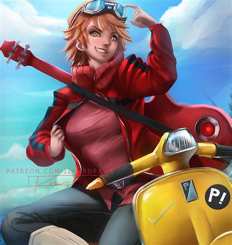 ArtStation - FLCL [Progressive] - Haruko .NSFW Optional.