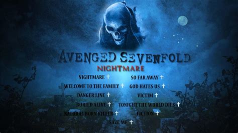 Avenged Sevenfold Nightmare Wallpapers Wallpaper Cave