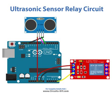 Ultrasonic Sensor With Relay Arduino Tutorial Hot Sex Picture