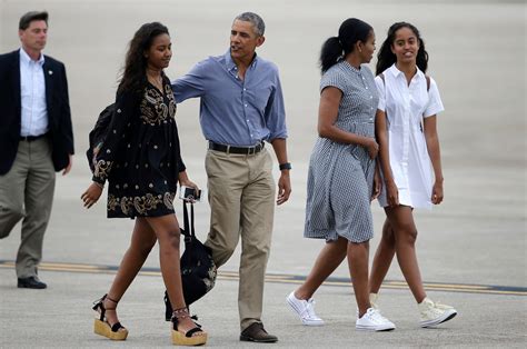 Barack Obama says daughters Malia, Sasha are 'very stubborn' about