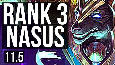 NASUS Vs DARIUS TOP Rank 3 Nasus 9 3 12 300 Games NA