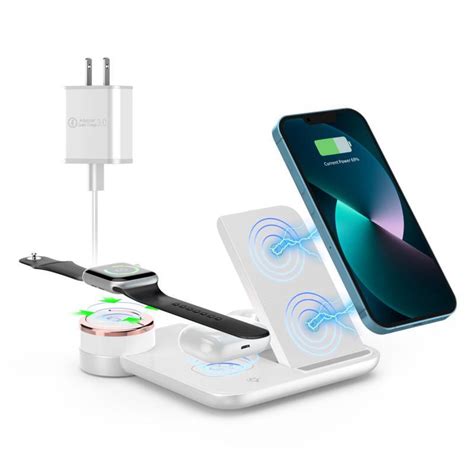 Hot Sales In Multi Function Fast Charging Dock Station Qi W