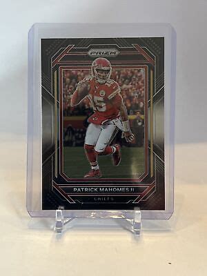 Patrick Mahomes Ii Panini Chronicles Prizm Black Pb Kansas City