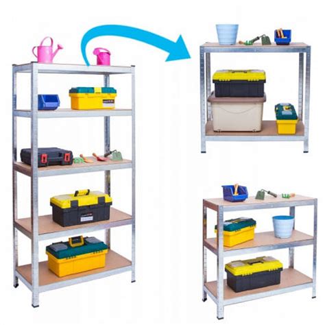 Стеллаж металлический полочный 180х90х40 Металлический стеллаж в подвал ...