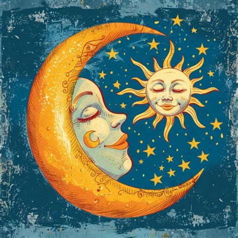 Whimsical Half Moon With A Face Free Stock Photo - Public Domain Pictures