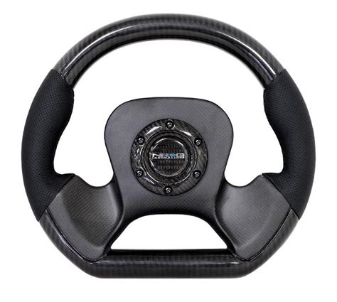 NRG CARBON FIBER STEERING WHEEL 320mm CARBON FIBER CENTER PLATE